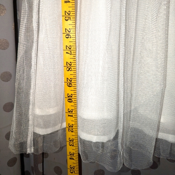 JP Pleated Lace Dress L - Picture 9 of 14